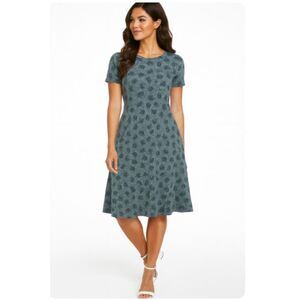 LulaRoe Disney Dress Carley Mickey Mouse Gray NWT Womens Size Small